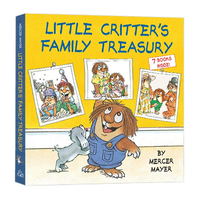 Little Critter's Family Album 7 story collections of hardcovers in Little Critter's Monster Series — «Альбом семьи Маленького зверька»: сборник из 7 историй в твердой обложке из серии Little Critter's Monster