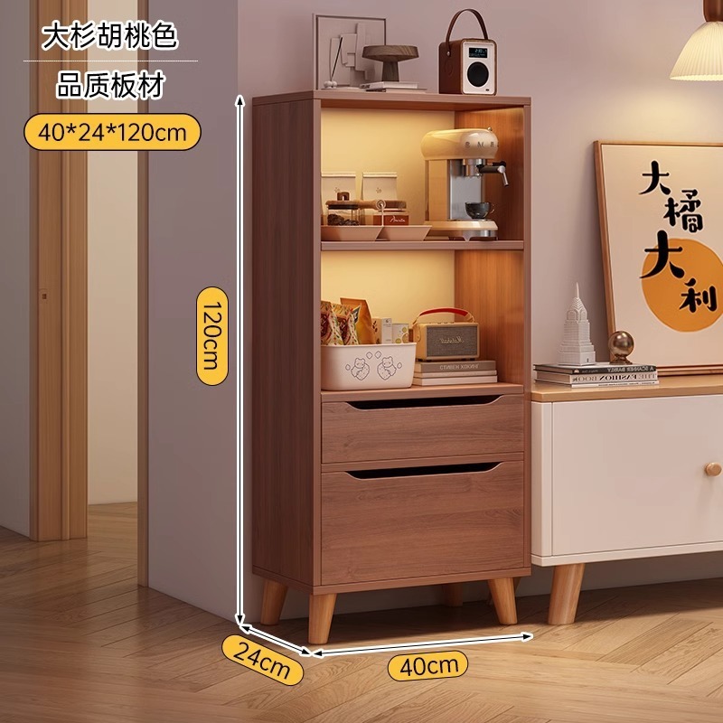 书柜现代简约立柜家用书架落地置物架客厅储物柜小窄柜防尘陈列柜|undefined
