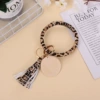 Dark brown leopard print