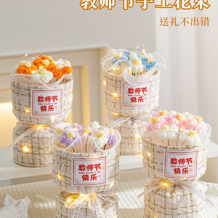 Color mezclado con pequeño viento fragante con pegatinas del Día del Maestro