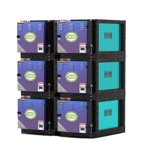 Fastdom UV Photocatalytic Air Scrubber Industrial Plastic Industry Odor Pollution Fume Extractor 32000 CFM airflow