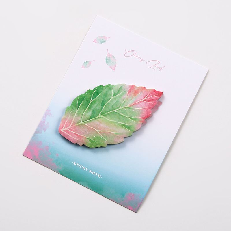 Hojas frescas recopilación de notas de hoja de simulación de notas de hoja N veces pequeñas notas de mensaje frescas etiquetas