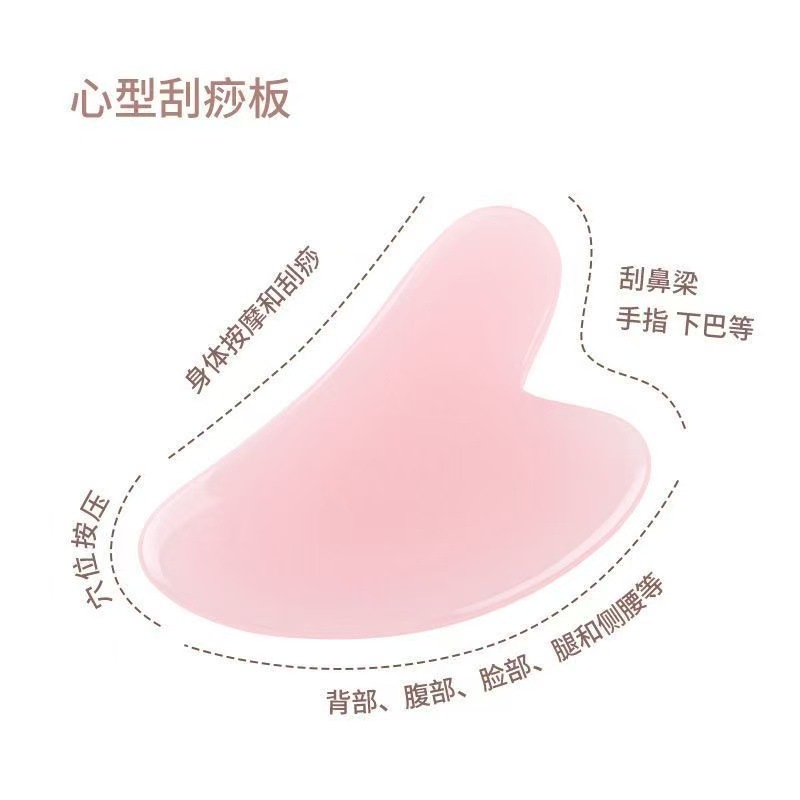 Masaje de rodillos de cristal de polvo conjunto de masaje no jade doble cabeza varilla de masaje facial placa de belleza facial doble cabeza varilla manual