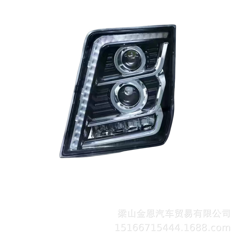 Shaanxi Automobile Delong F3000 Howo Cargo Truck Led Headlights, Used Cars in Africa, Dual-Lens Headlights