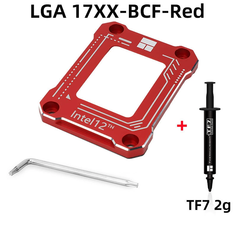 Кронштейн LGA17XX-BCF, анти-сгибательная поддержка CPU для Intel 1700, фиксирование против давления