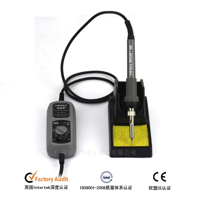 Производитель Yihua/YIHUA-908 + Электрический паяльник с внутренним нагревом и регулируемой постоянной температурой Электрический паяльник