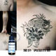 Haina juice tattoo plaster waterproof men and women long-lasting non-reflective pattern herbal semi-permanent simulation 10ml