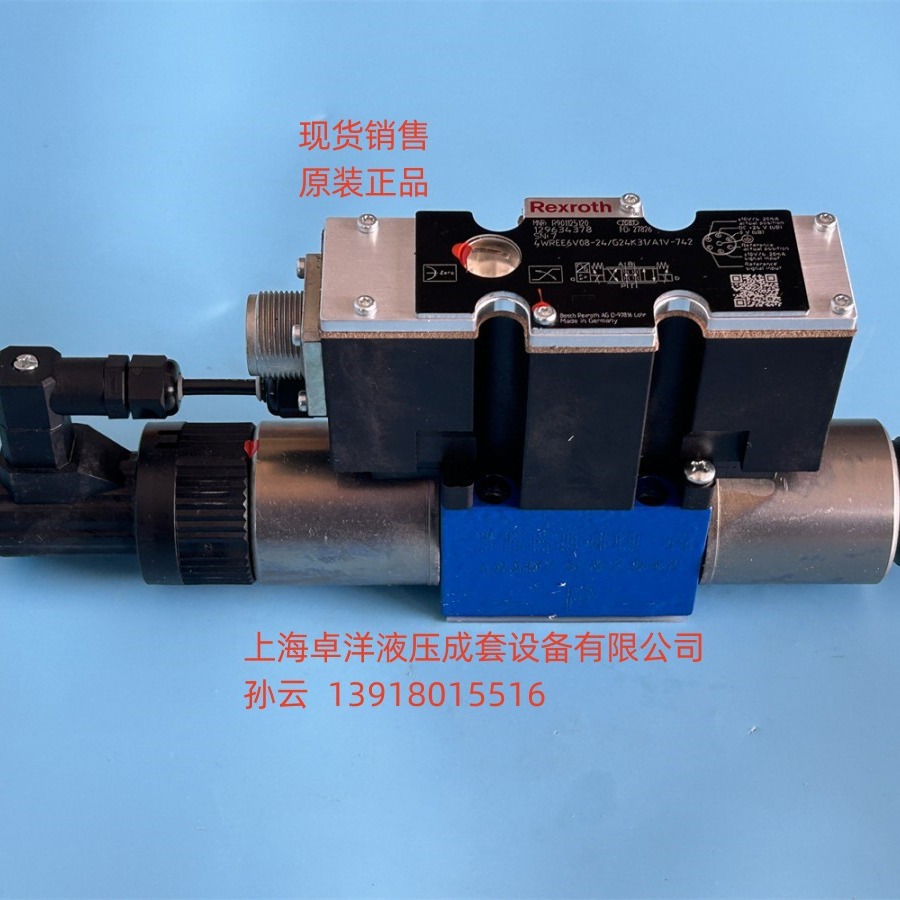 现货销售REXROTH产品 R901453116  4WREE6X00-2X/G24K31/F1V-A22