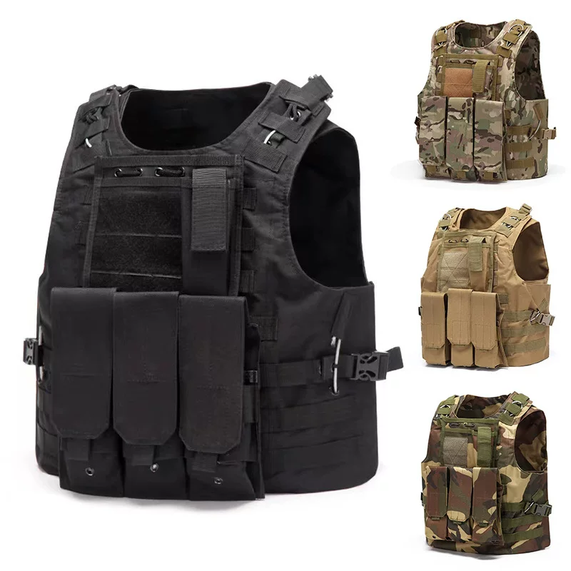 Cross -border molle tactical vest multifunctional breathable lightweight tactical vest security special service training uniforms