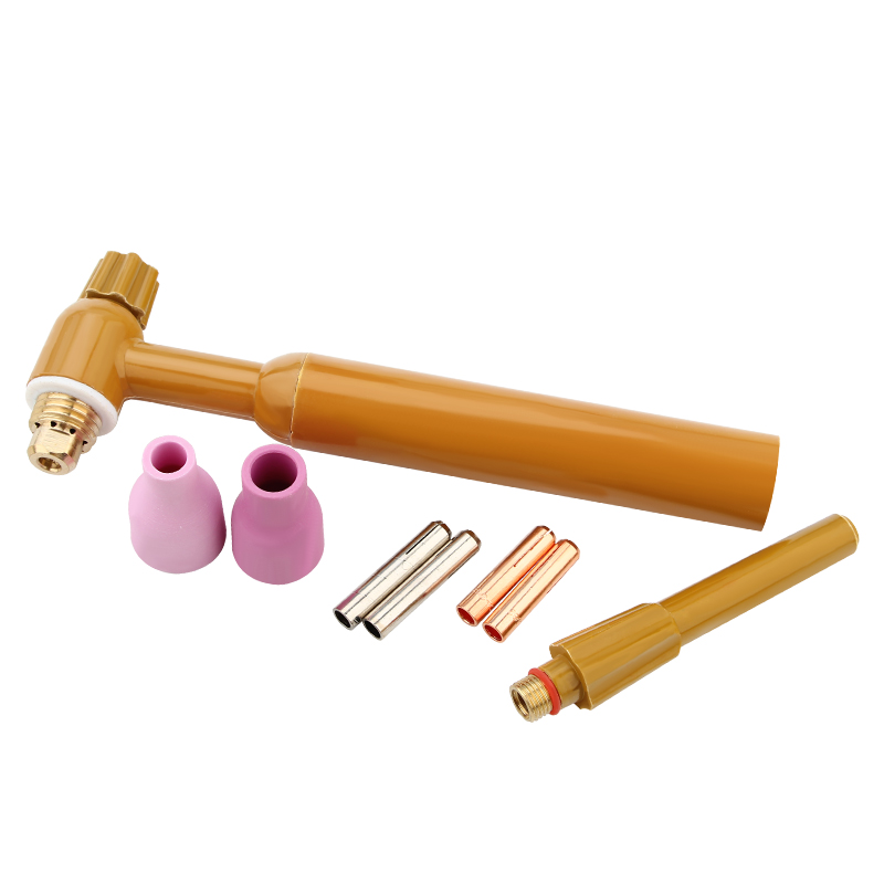 Accesorios de pistola de soldadura de arco de argón 300 punta de pistola corta soldadora accesorios de soldadura de punta de pistola de tungsteno aguja de tungsteno guía de boquilla