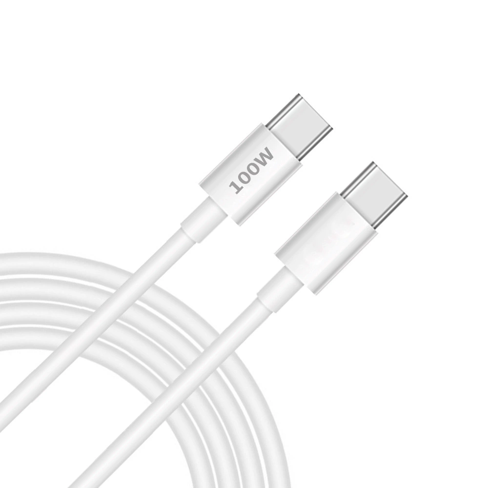 USB-C двойной разъем Type-C, публичный 100W сверхбыстрая зарядка, кабель передачи данных PD3.0 с кабелем E-Marker