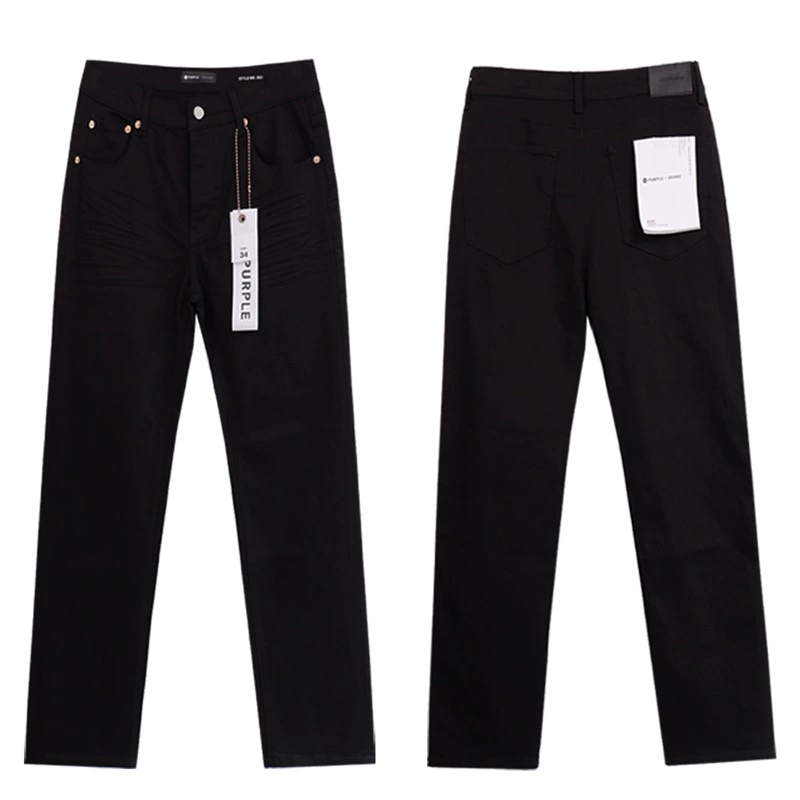 Новые Purple Brand splash-ink принт американский стиль высокого стрит, стирка washed distressed casual ripped skinny джинсы для мужчин