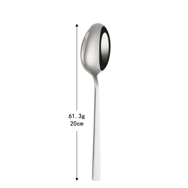 Amazon 売れ筋 304 ステンレス鋼ステーキナイフ、フォーク、スプーンカトラリーセットゴールデン洋食ナイフ、フォーク、スプーンデザートフォークとスプーン|undefined