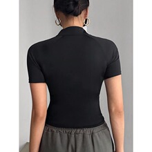 X 14271 American Style Zip-Up T-Shirt ��ʽ�������� �羳����