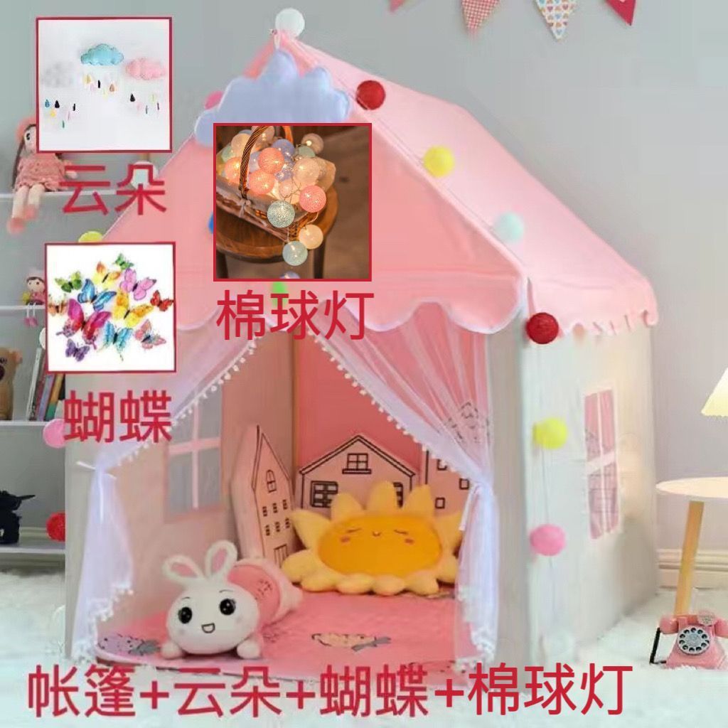Tienda Castillo Infantil de Ditav Ensamblable para Interior image 14