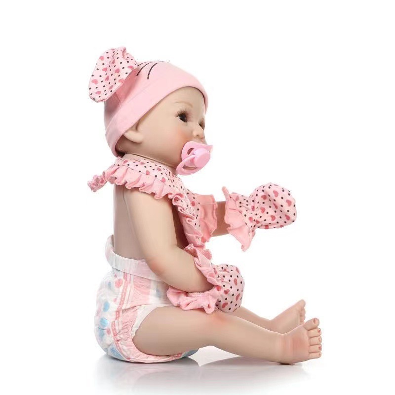 55 cm comercio exterior muñeca de simulación muñeca de silicona muñeca doméstica muñeca de baño