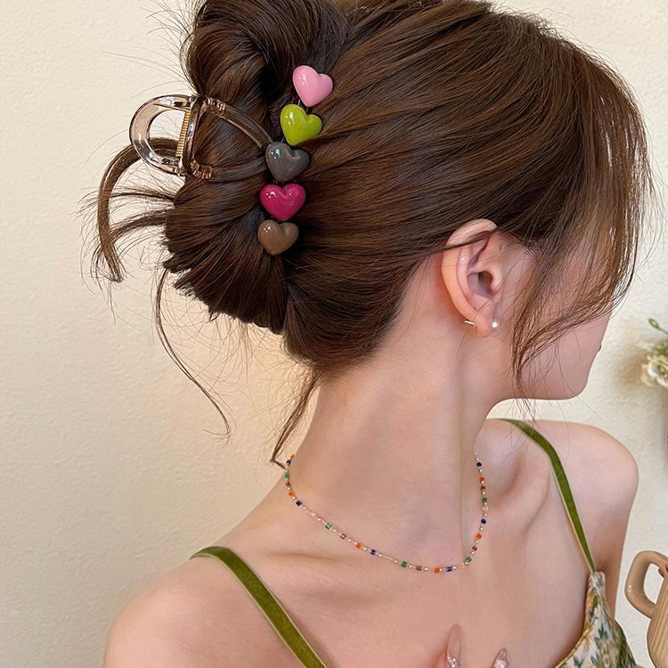 後頭部用の高級感のあるヘアクリップ、フレンチニッチの高級感のあるヘアクリップ、髪のボリュームを際立たせる絶妙なヘアクリップ、大きな新しいスタイルのヘアクリップ|undefined