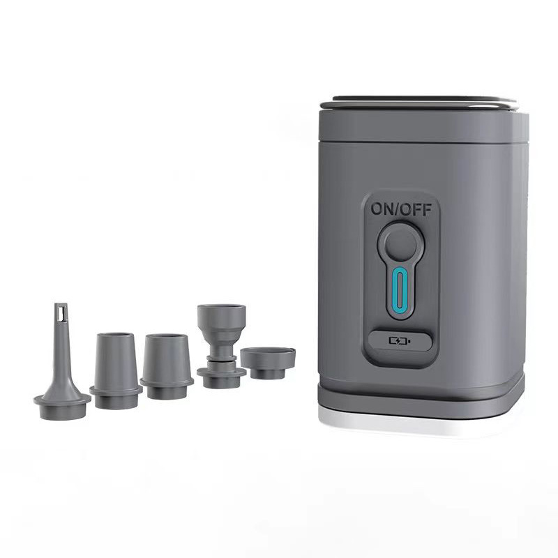 USB camping 1200MA con luz (gris)