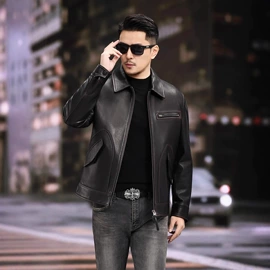 男式真皮皮衣;女式皮衣;男式皮草