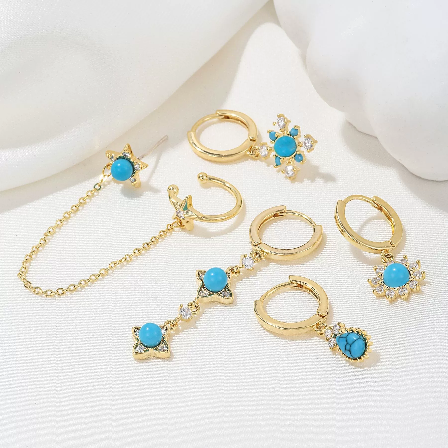 Серьги с кисточками, цирконий, модный набор, аксессуар, для импорта