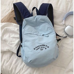 韓国カジュアルバックパック女性の 2025 新しい大容量学生スクールバッグファッション短距離旅行バックパック