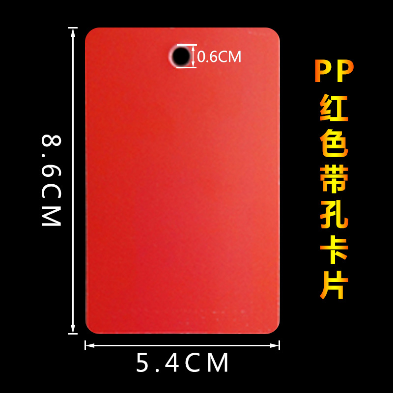 Etiqueta Colgante de Precio de Plástico PVC Transparente e Impresa para Ropa y Publicidad image 18