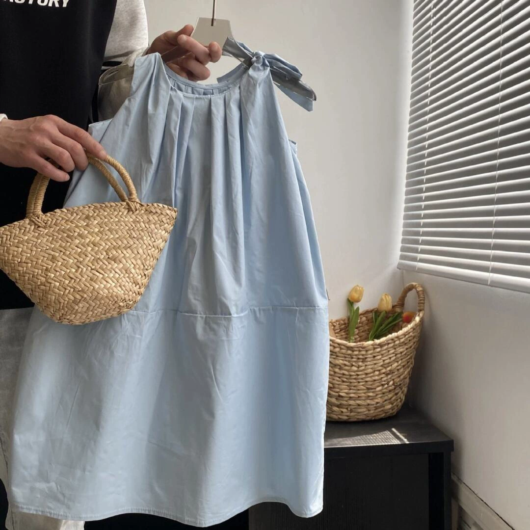 云而屋 Летнее платье, футболка, комплект, детская одежда