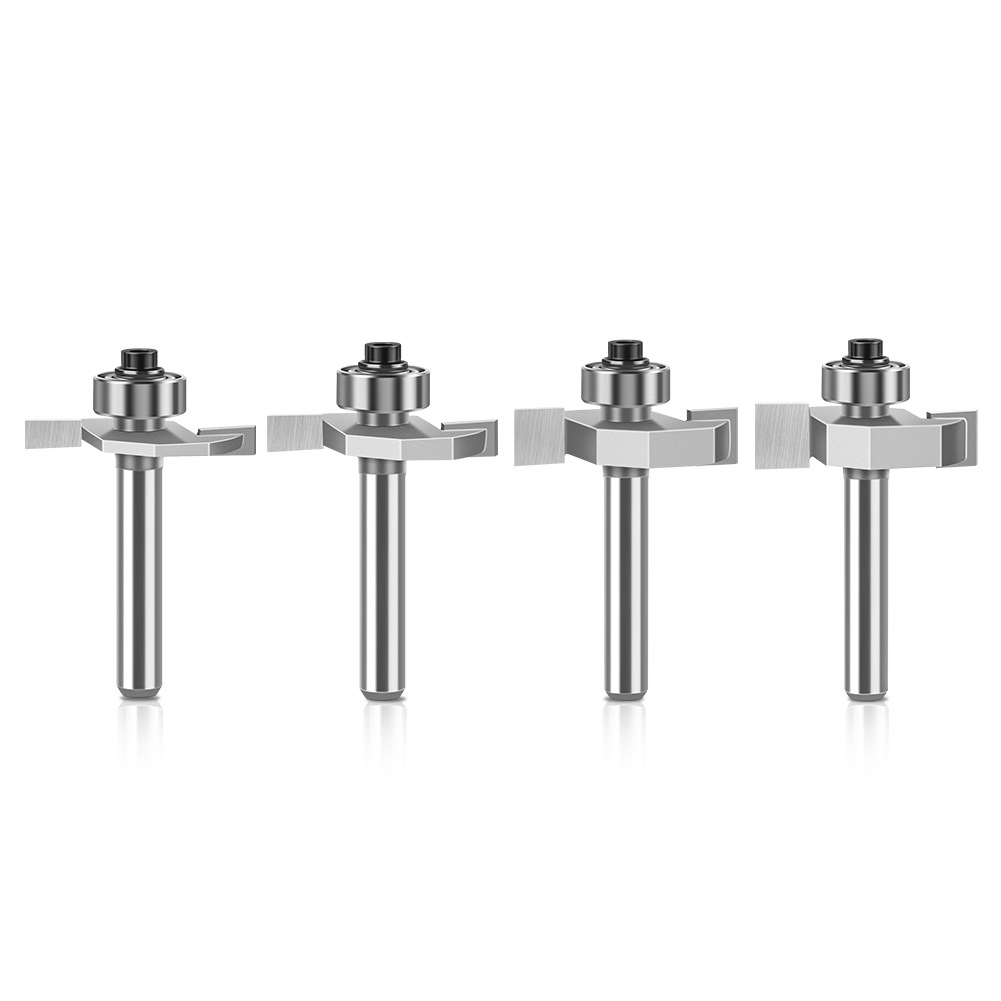 Cortador de bolas en T, fresa para carpintería, cortador ranurado, cortador ranurado, cortador ranurado dos en uno, cortador de chaflán Haitang, cortador de manita