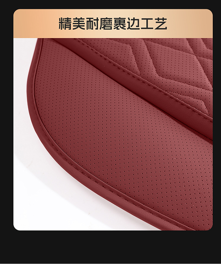 Popular Cross-Border Export Product Temu Full-Cover Seat Covers Interior Modification Four-Season Seat Cushions Decorative Car Seat Cover Accessories
