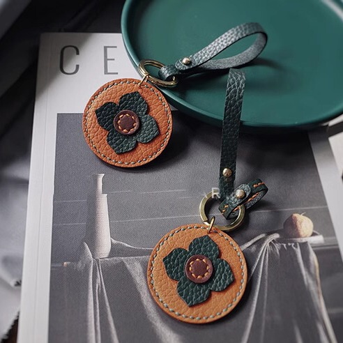Persimmon Ruyi Leather Keychain Pendant Persimmon Hanging Custom Fruit PU Bag Hanging Accessories Persimmon Ruyi Leather Keychain Pendant Persimmon Hanging Custom Fruit PU Bag Hanging Accessories
