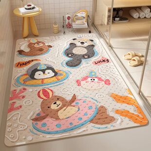 Non-slip carpet, children's modern doormat, fall protection, simple and elegant design