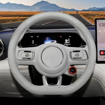 modification accessories, all-season non-slip steering – Steering wheel cover - rou-sha-thin-fitted-style