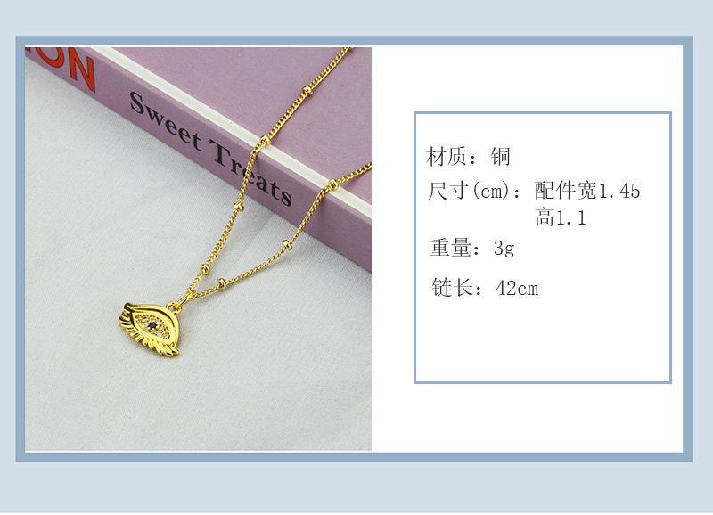 European and American Ins Religious Series Combination Necklace Female Copper-Plated Gold Simple Cro