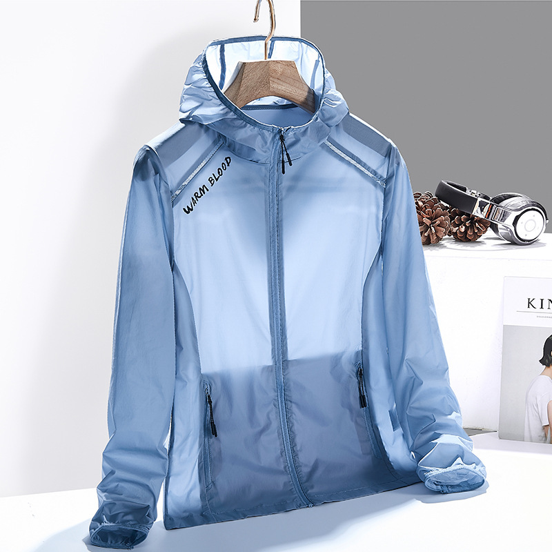 Verano hombre y mujer al aire libre transpirable bicicleta ropa de protección solar de mangas largas conducir ropa de protección solar de la piel