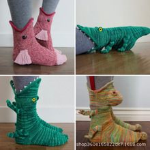 Knit Crocodile Socks�}�Qᘿ��{�~�m���~�m�ӵذ屣ů�m�F؛��Ʒ