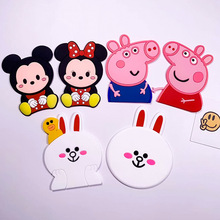 pvc卡通软胶贴 卡通diy饰品奶油胶手机壳材料发夹贴树脂配件批发