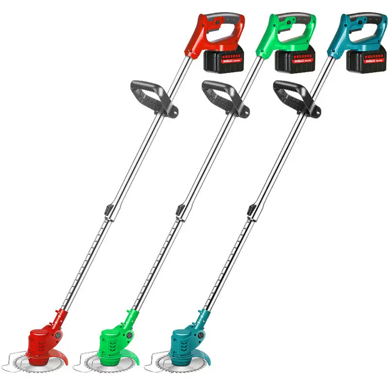 新款电动割草机农用家用除草机锂电充电式打草机大功率新款割草机