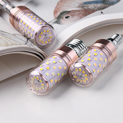E27 lámpara LED de maíz de alto brillo lámpara de ahorro de energía lámpara de vela de gran tornillo bombilla de bola bombilla de aire libre