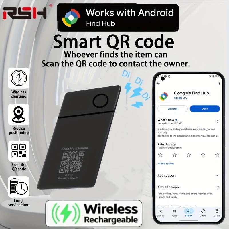 Google カード紛失防止デバイスは、Google Findhub スマート トラッカー ペット ロケーター トラッカーに適しています。|undefined