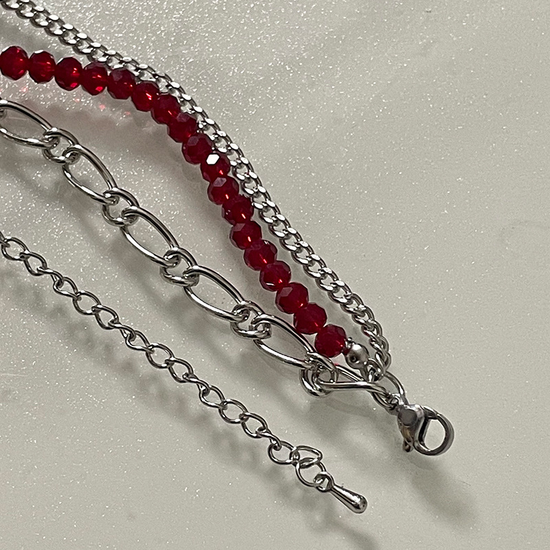 Holiday Occasion Alloy Material Vacation Classic Style Heart Shape Alloy Layered Necklaces Wholesale