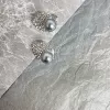 Retro mosquito coil pearl, ear clips