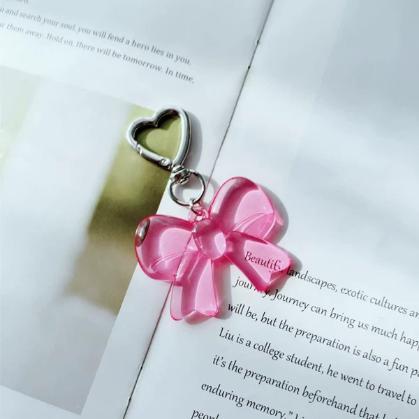 M322 vertical rose red bow