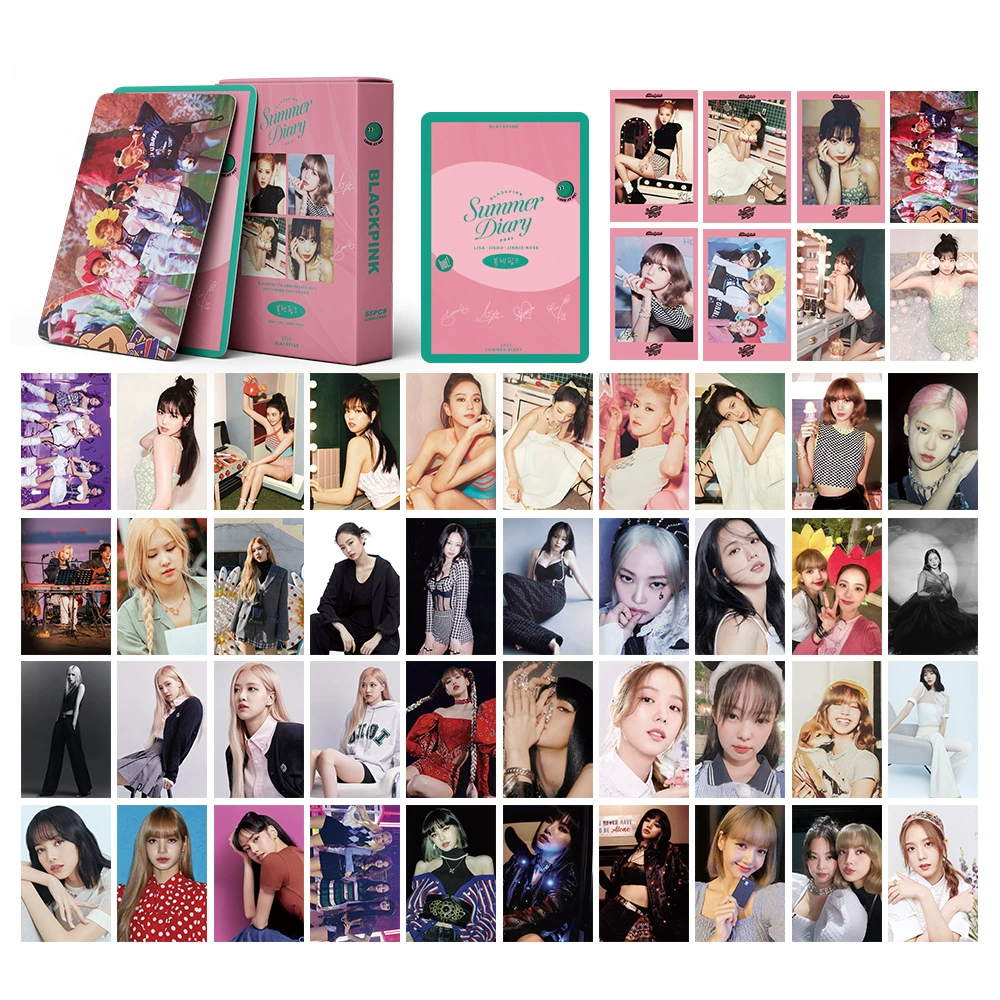 Интегрированный розовый маленький кард LISA 55 BP LOMO карточка JISOO маленькая карточка JENNIE поддерживающая карточка ROSE