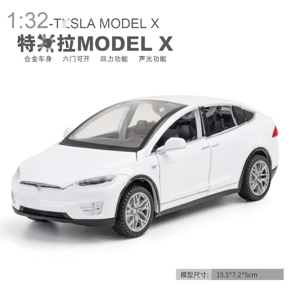Tesla, реалистичный дом на колесах, металлический большой внедорожник, транспортная игрушка