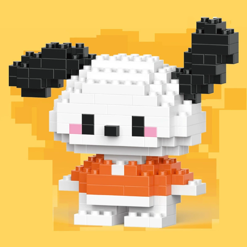 Мультяшный мини-кирпич конструктор (Lego) 16-модельная коллекция, набор подвесок из разных кукол, 128–241 шт.