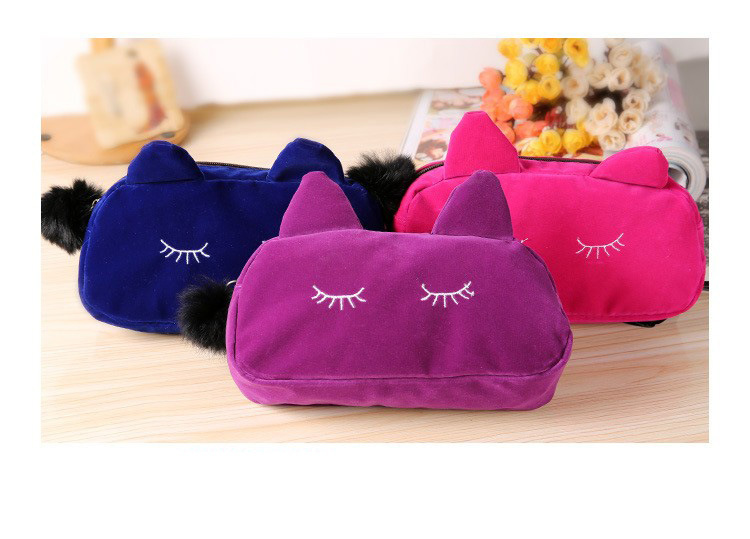 Cute Animal Polyester Square Makeup Bags display picture 3