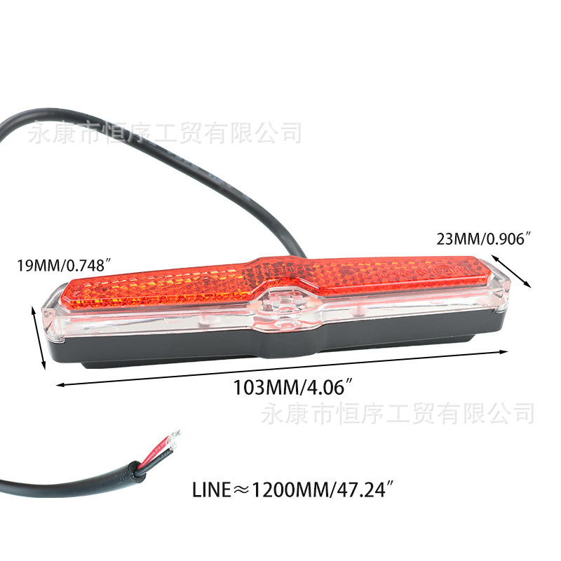 Cross-Border Talaria/Mx3 Mx4 Mx5 Electric Off-Road Rear Brake Light, Tail Light, Warning Light