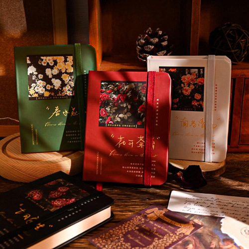 Subtle Freshness Compact Pocket Notebook Simple Literary Straight Line Diary Portable Mini A7 Journal