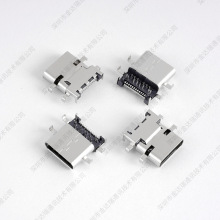 ���I���aUSB C 24pin�������_DIP+SMTĸ����type c 24Pǰ����N��