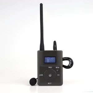 Avtomobil portativ FM simsiz audio ötürücü bələdçi konfrans MP3/4 ötürücü